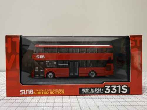 Red wrightbus hong - 1/76,