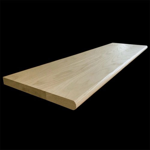 Solid oak stair tread - oak,