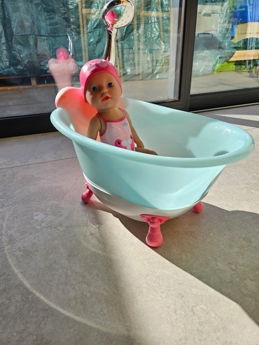 Baby born bath bundle with - born,