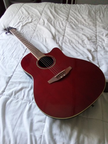 Ovation string cutaway - 6-string,