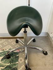 Green Dental Saddle Stool In