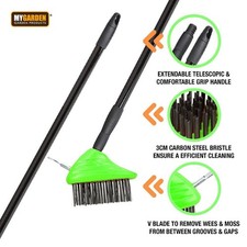 3 In 1 Telescopic Patio Weed