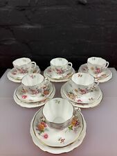 6 x Royal Crown Derby Posies Tea Trios Cups Saucers and Side Plates 13 Sets