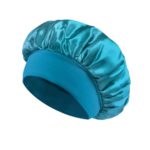 Silk satin bonnet for women - satin,