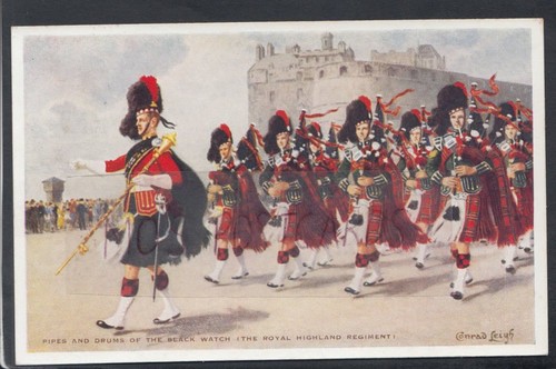 Military postcard pipes - -, and
