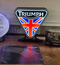 Triumph LED Light Box Sign –