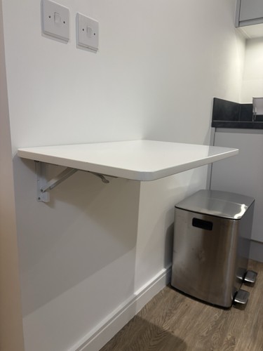 Wall mounted folding table for - wall-mounted,