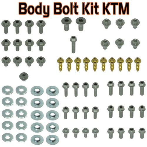 Body bolt kit - body, fits
