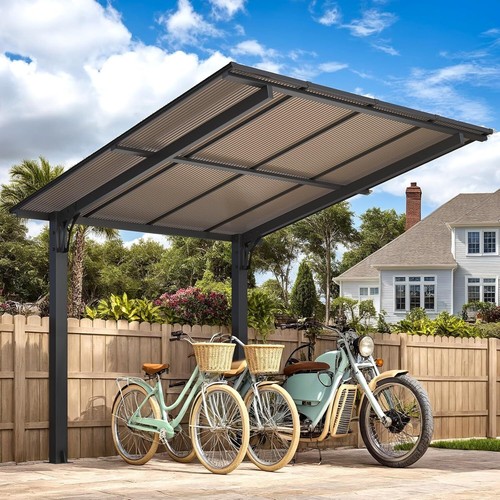 Hardtop lean gazebo - lean-to,