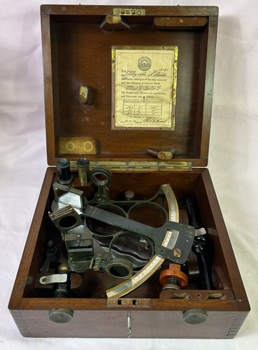 Vintage maritime sextant - vintage,