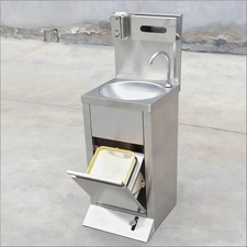Portable Sink,St.Steel cupboard,Foot Operation Sink For Kitchen/Hospitals etc.