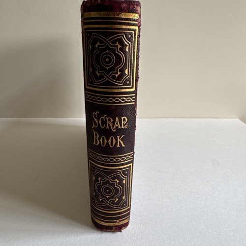 Antique 1920s scrap - scrap, book