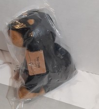 Demdaco Top Dog Rottweiler Puppy Dog 9" Plush NWT