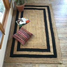 Rug Jute Carpet Mat Farmhouse