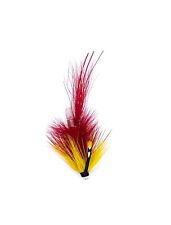Pot Belly Pig Red & Yellow Salmon/Sea Trout Tube Flies Sizes 0.5/1 inch