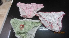 JOB LOT  3  PAIRS  SATIN