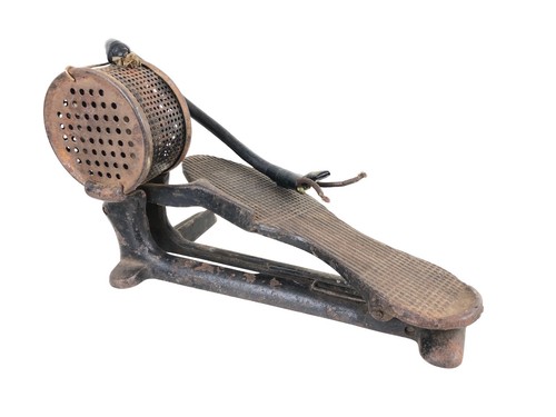 Antique cast iron foot control - cast,