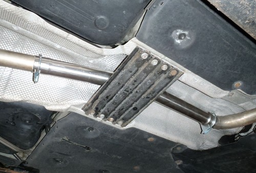 Bmw 320d e9x mid silencer - 320d,