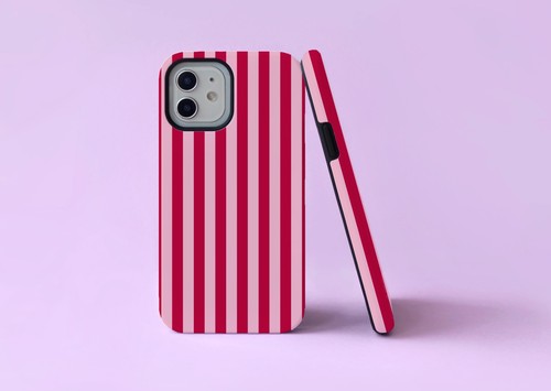 Red and pink stripes - and,