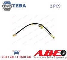 C80802ABE BRAKE HOSE LINE PIPE FRONT ABE 2PCS NEW OE REPLACEMENT
