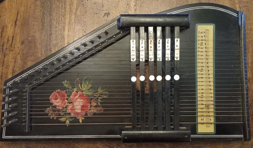Vintage german zither - vintage,