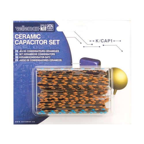 Velleman 224 piece ceramic - velleman, 224-piece
