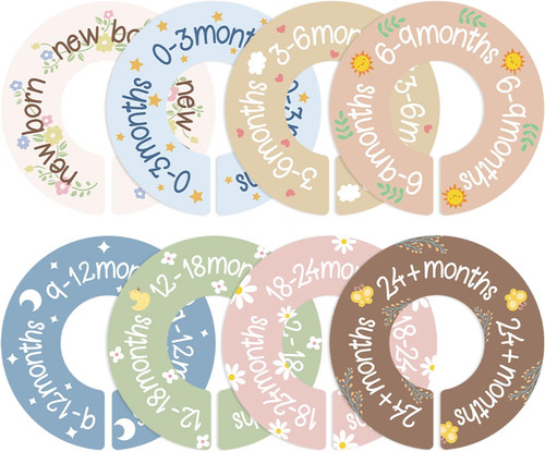 8pcs baby closet dividers for - 8pcs,