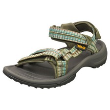 Teva Terra Fi Lite Womens Walking Sandals in Olive