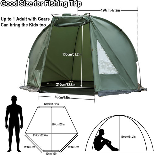 Carp fishing bivvy tent - carp,