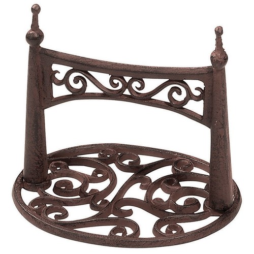 Rustic cast iron boot - rustic,