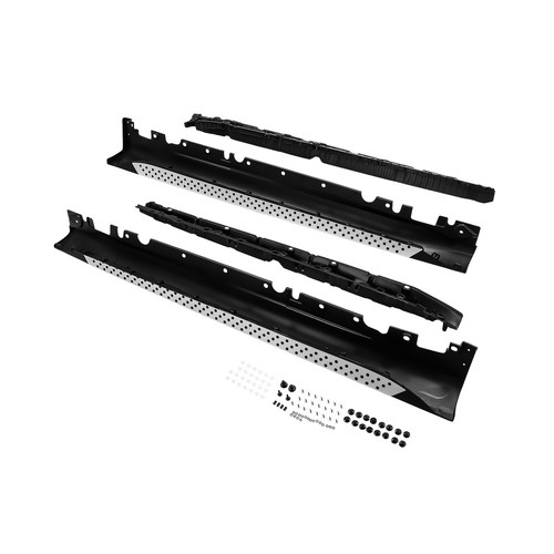 Nerf bars black silver - nerf,