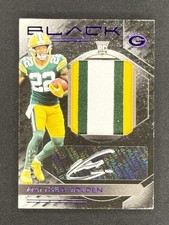 2025 Panini Black Football Matthew Golden Silver Ink RPA /199 Green Bay Packers