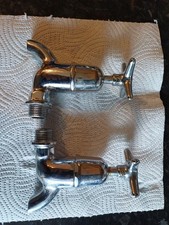 Pair Bib Taps - Reclaimed