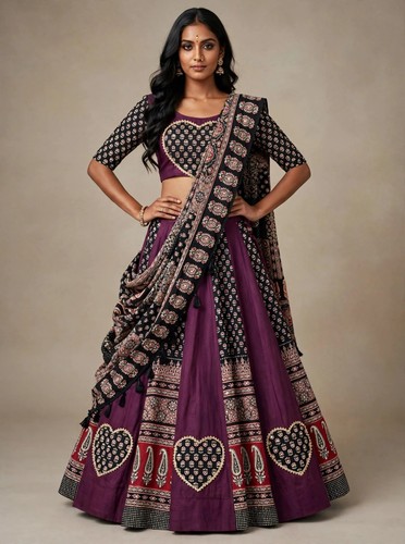 Purple black block - purple,