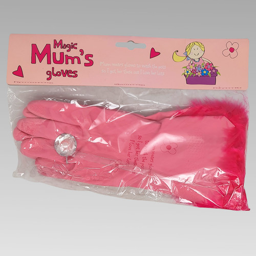Magic mum gloves - mum's, pink