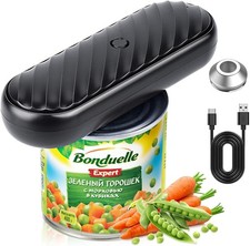 Electric Can Opener, One Touch Automatic Jar Rechargeable Tin... 