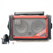 Roland CUBE Street Red w/ Case AC Adapter Battery-Powered Stereo Amp Tested JPN