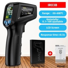 Infrared Thermometer -58°F to 1112°F or -50°C to 600°C Temperature Tester