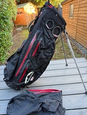 SUN MOUNTAIN H2O TECH WATERPROOF  GOLF STAND BAG WITH STRAPS AND HOOD. Free Post