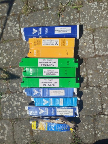 10x high pressure sodium lamps - pressure,
