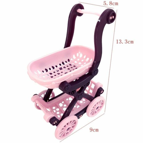 Barbie doll stroller trolley - barbie,