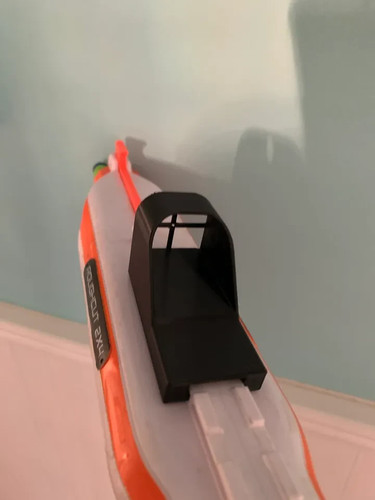 Nerf gun sight black plastic - nerf,