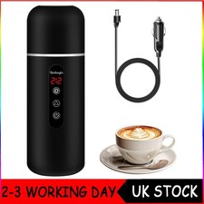 420ML Portable Electric Travel Kettle 12V/24V Car Coffee Warmer for Tea Coffee