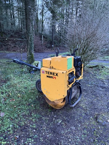 Terex pedestrian roller - terex,
