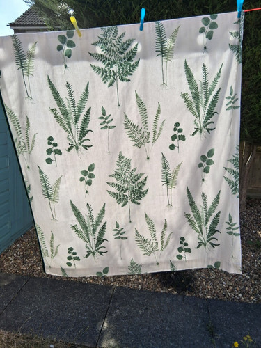 Dunelm apinox botanical eyelet - dunelm,