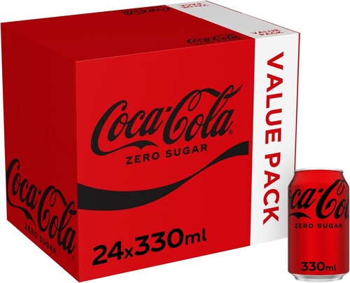 Coca cola zero sugar - sugar, 24