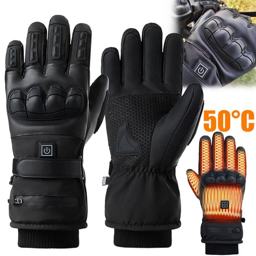 Heated motorbike gloves - gloves,