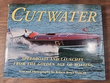 Cutwater Speedboats and Launches from the Golden Age of Boating Hardcover DJ