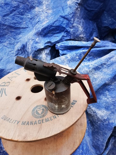 Brass paraffin blow - torch, lamp