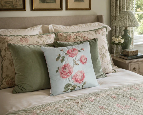 Therloe rose embroidered - therloe,
